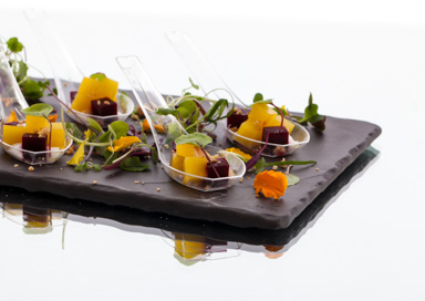 citrus scented baby beets