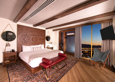 el cortez tower suite master bedroom