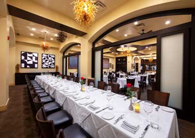 ferraro's italian restaurant private dining