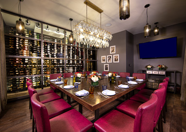 mercato della pescheria las vegas interior private dining room photography