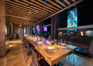 zuma cosmopolitan las vegas interior private dining photographer