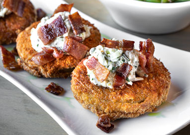 carson kitchen las vegas fried green tomatoes credit food photographer chris wessling