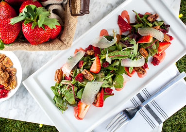 strawberry salad carson kitchen las vegas