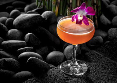 lava rock cocktail