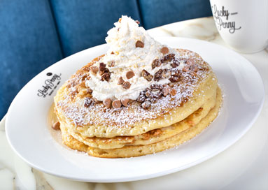 lucky penny palms resort las vegas pancake stack food photographer credit chris wessling