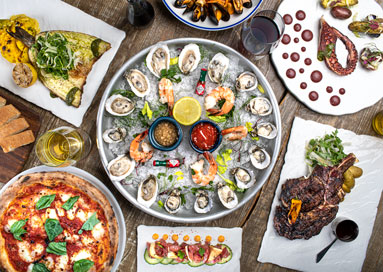 mercado della pescheria seafood platter las vegas food photographer credit chris wessling