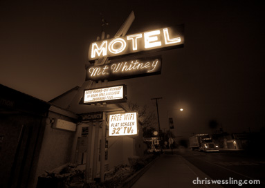 mt whitney motel