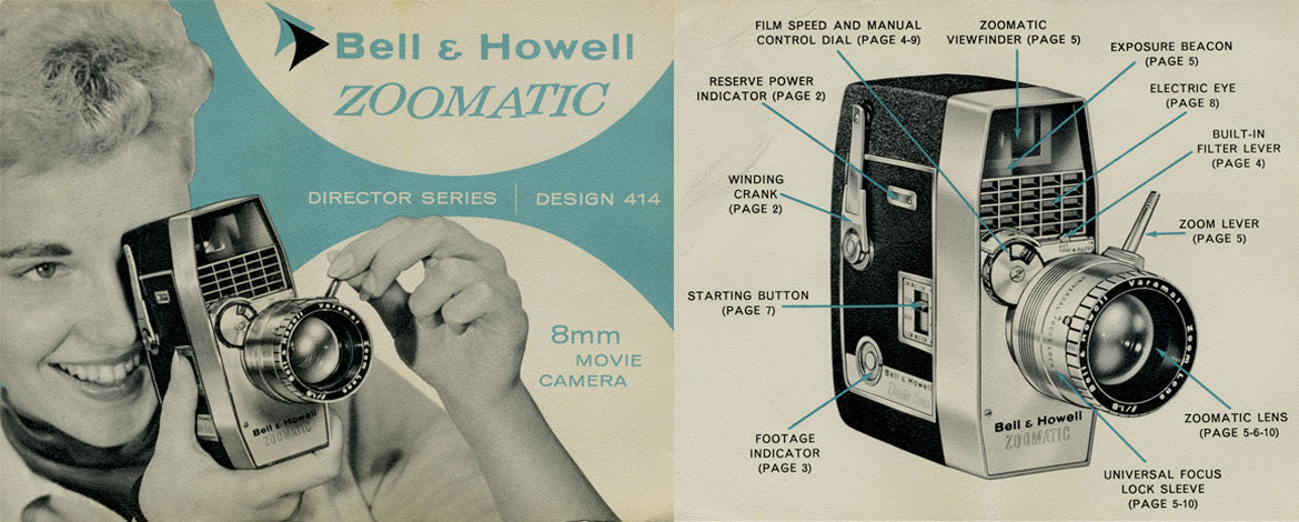 bell and howell zoomatic director series 414
